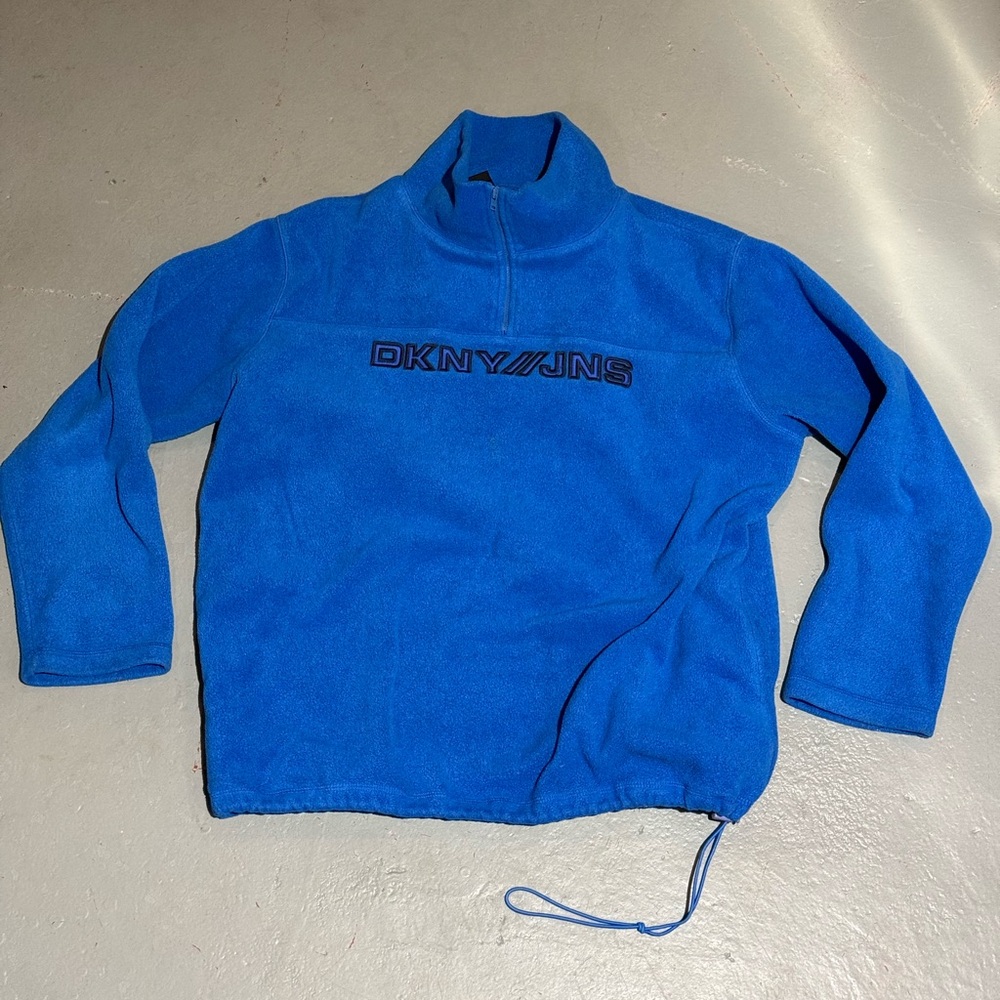 Vintage DKNY Fleece Quarter Zip